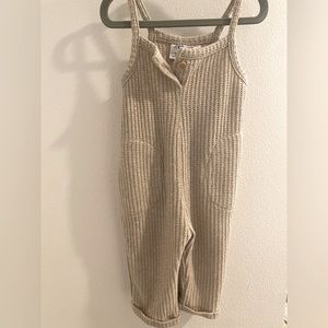 Zara knit overalls/ jumpsuit size 18-24 months